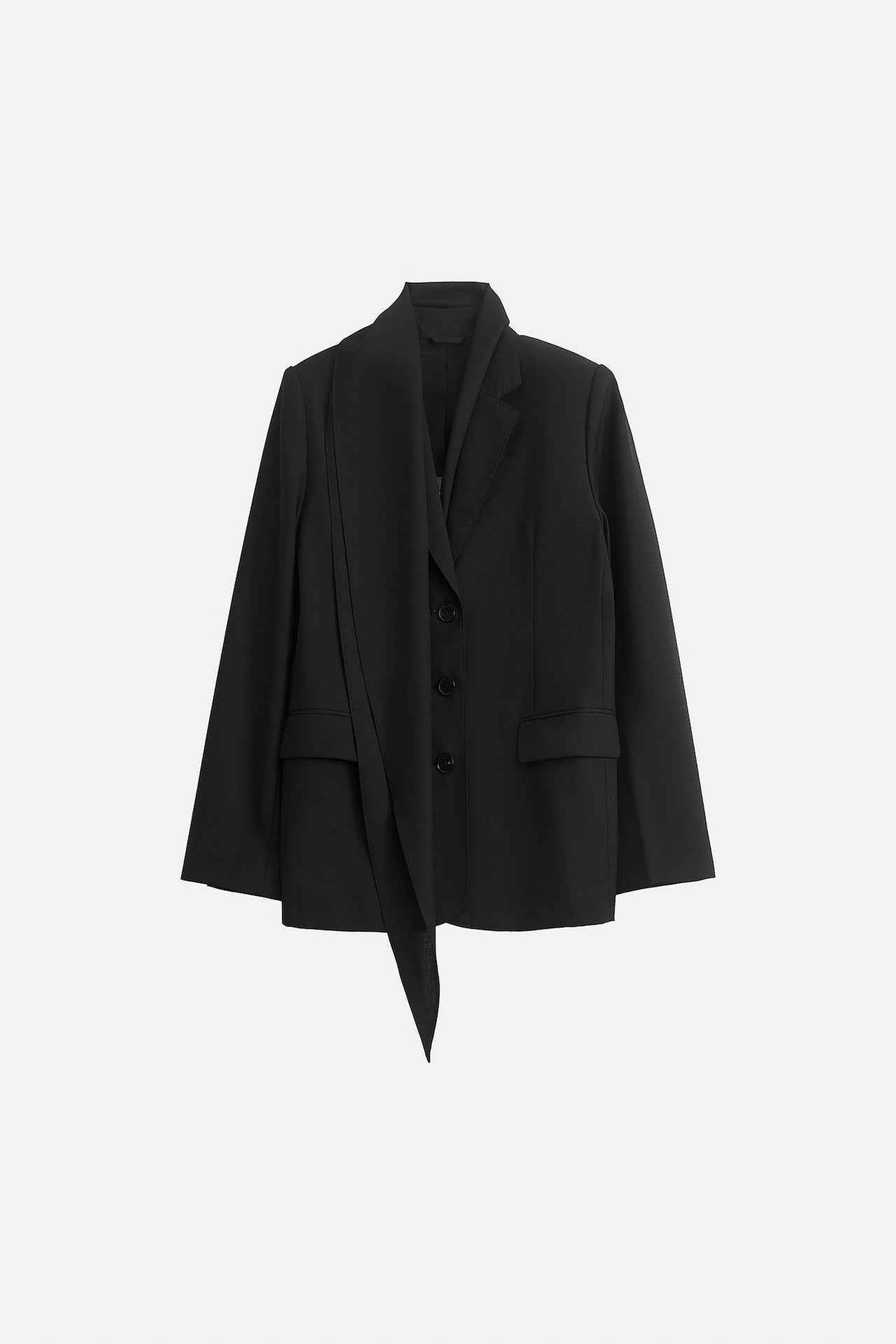 SCARF BLAZER