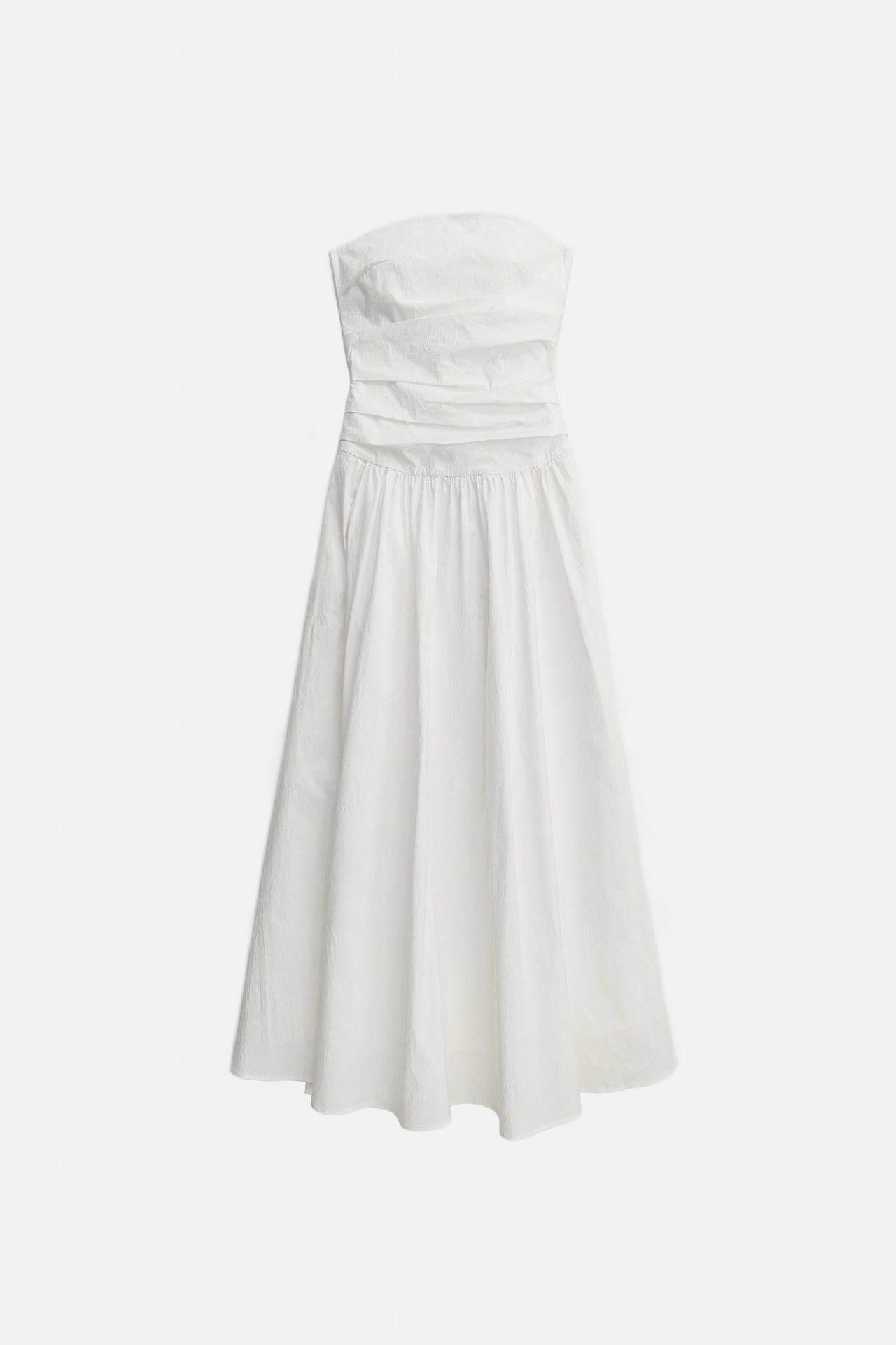 STRAPLESS DRESS