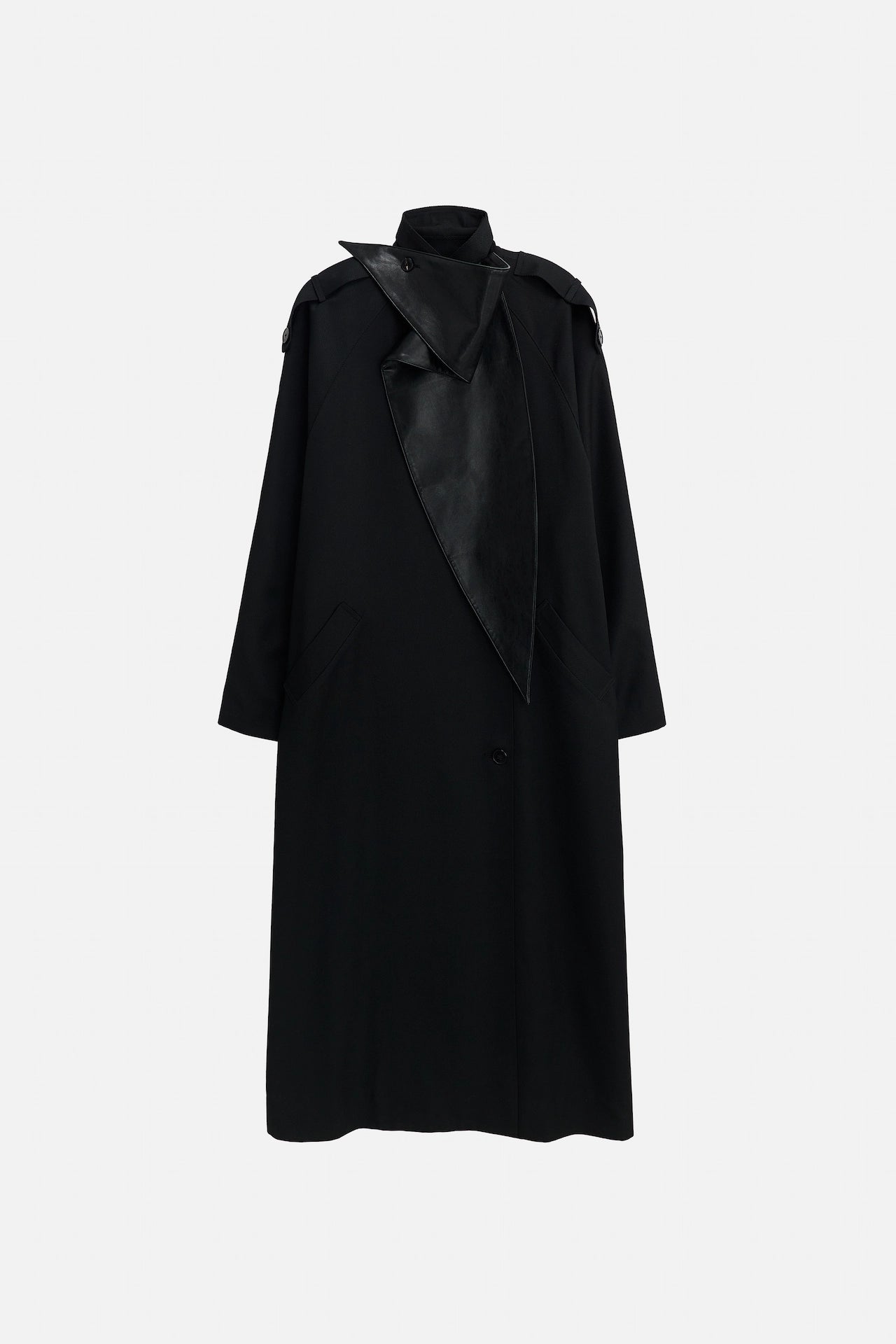 WOOL TRENCH COAT