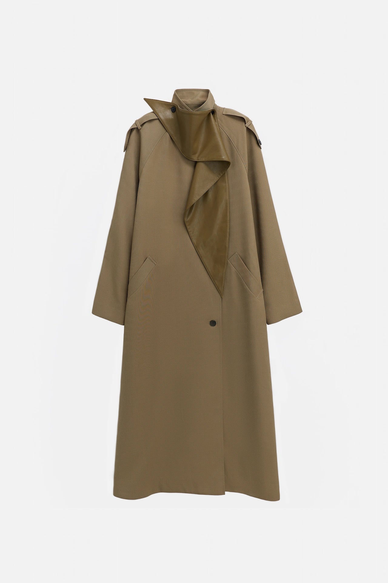 WOOL TRENCH COAT