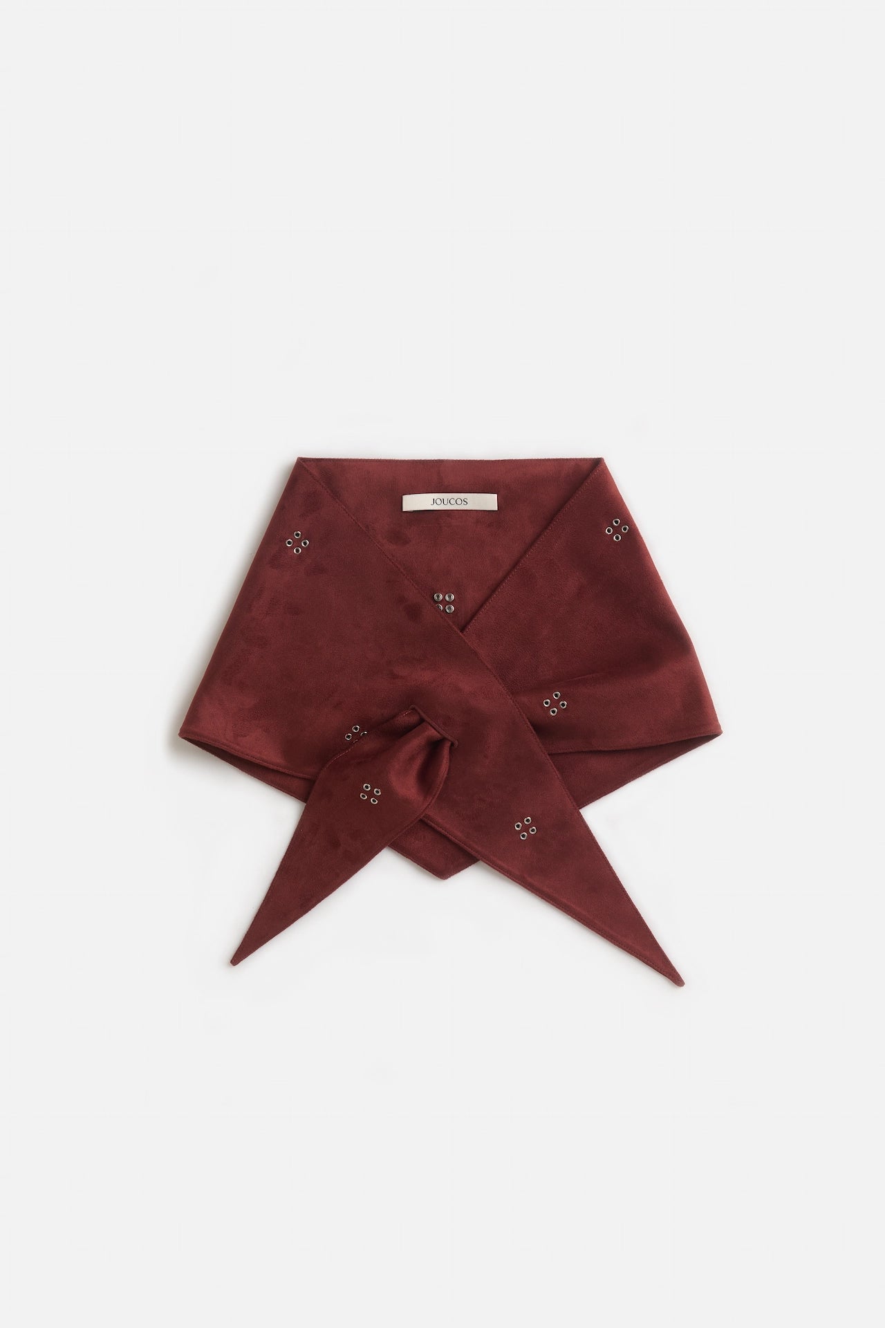EYELET DETAIL SCARF
