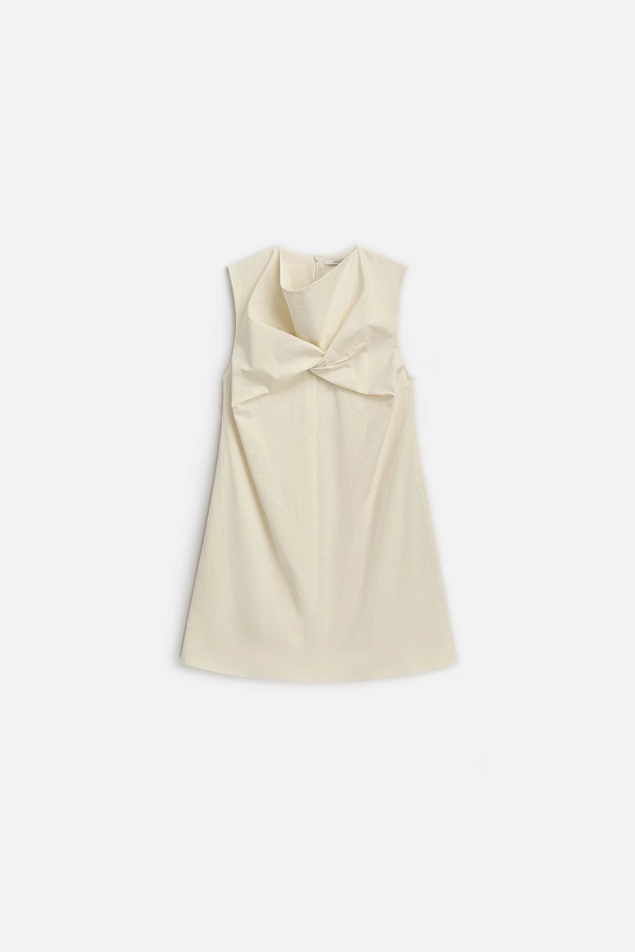 KNOT-DETAIL MINI DRESS