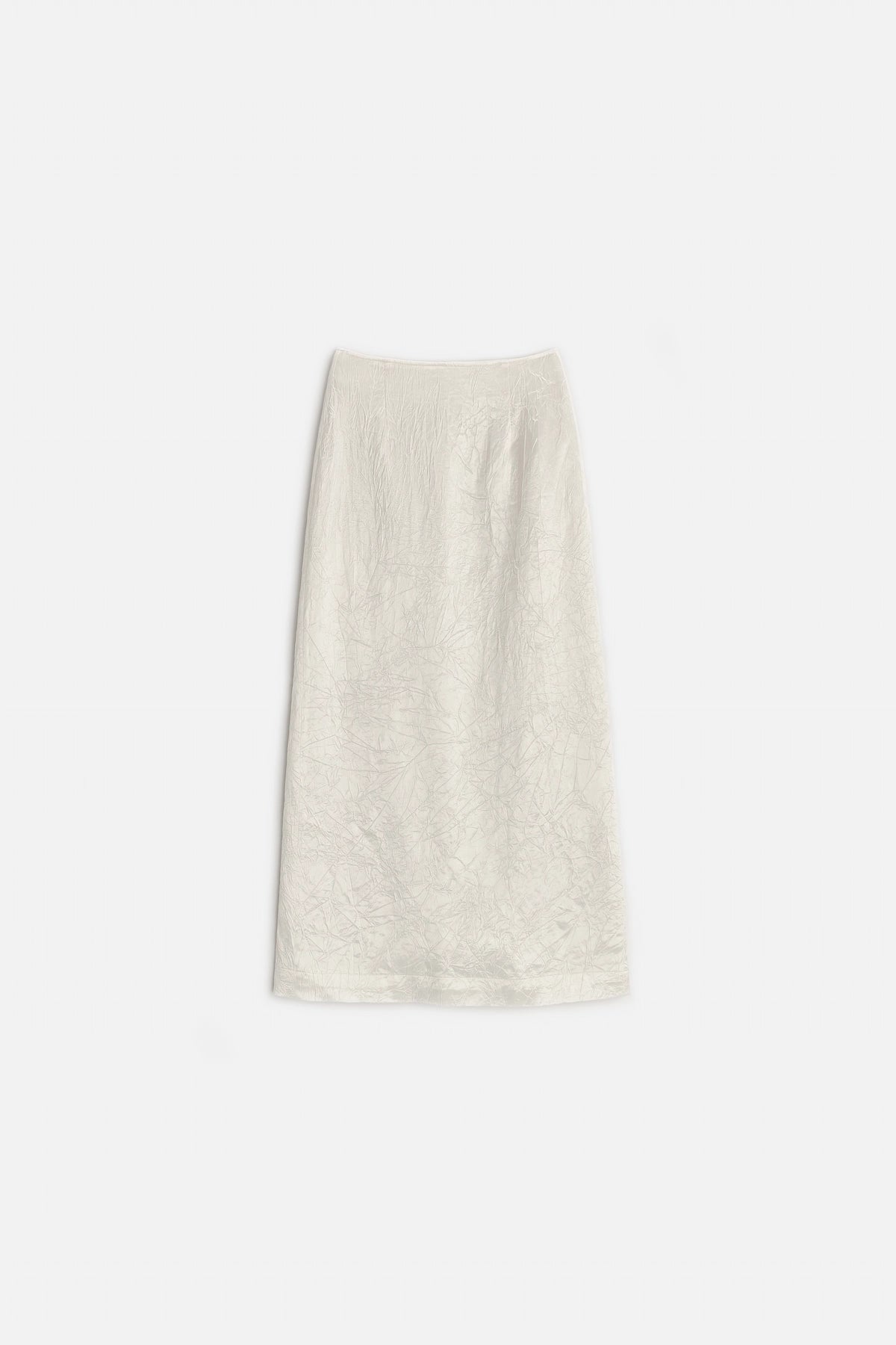 ACETATE PLEATED SKIRT