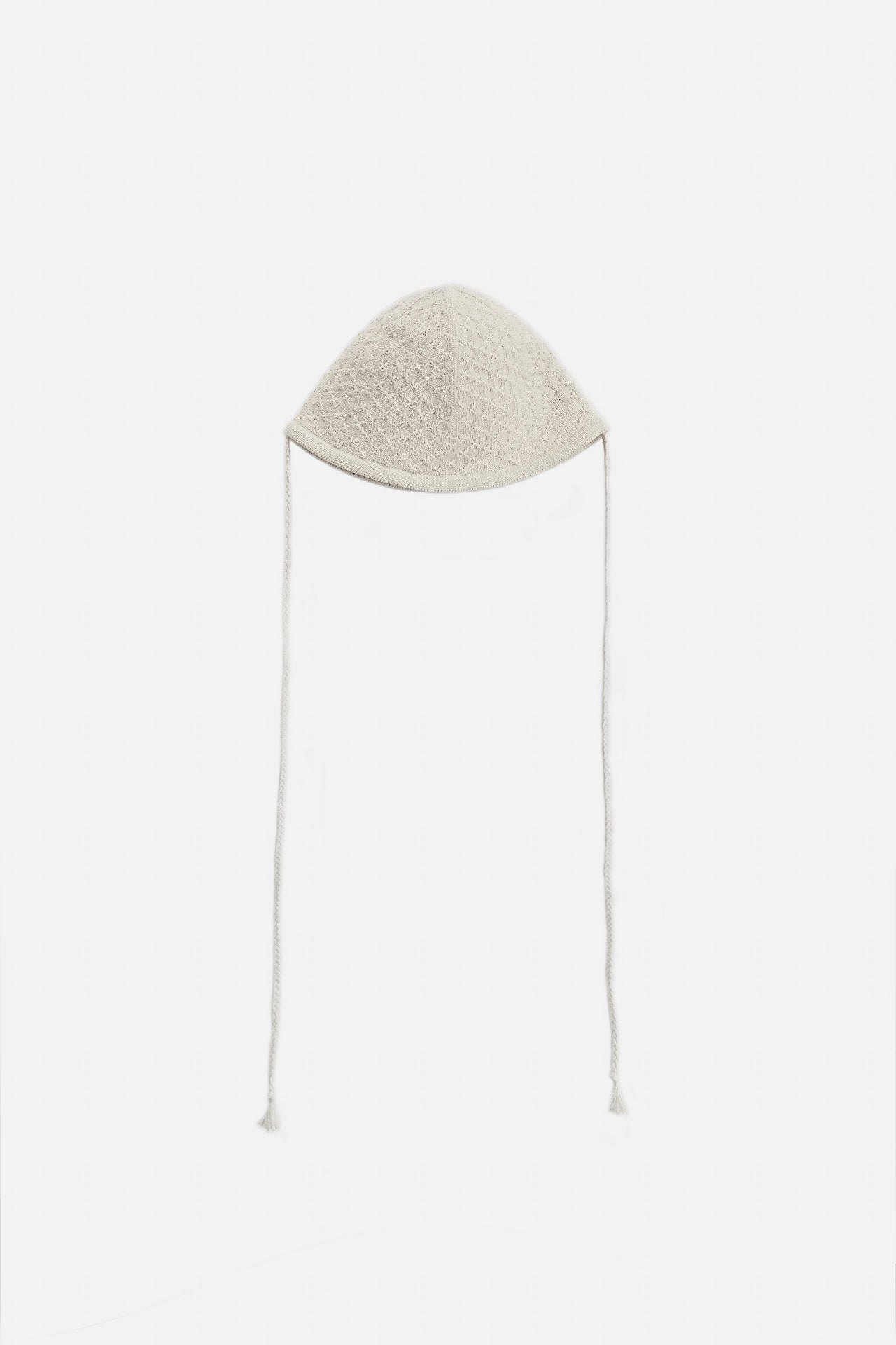 綁帶針織帽