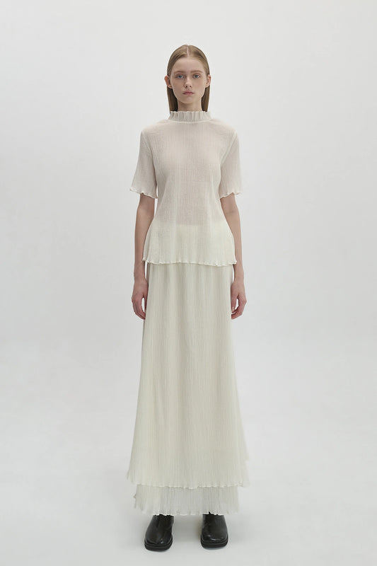 PLEATED SKIRT