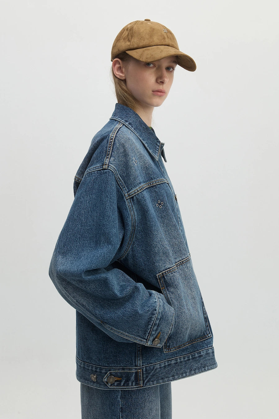 SUEDE CAP