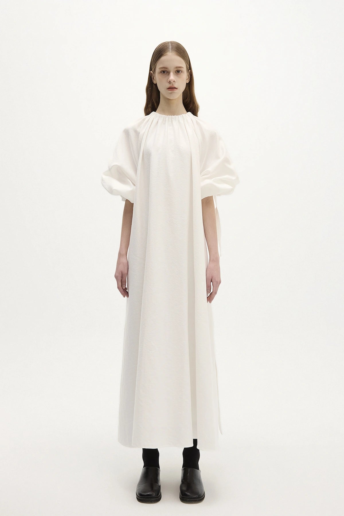 GATHERED DRESS