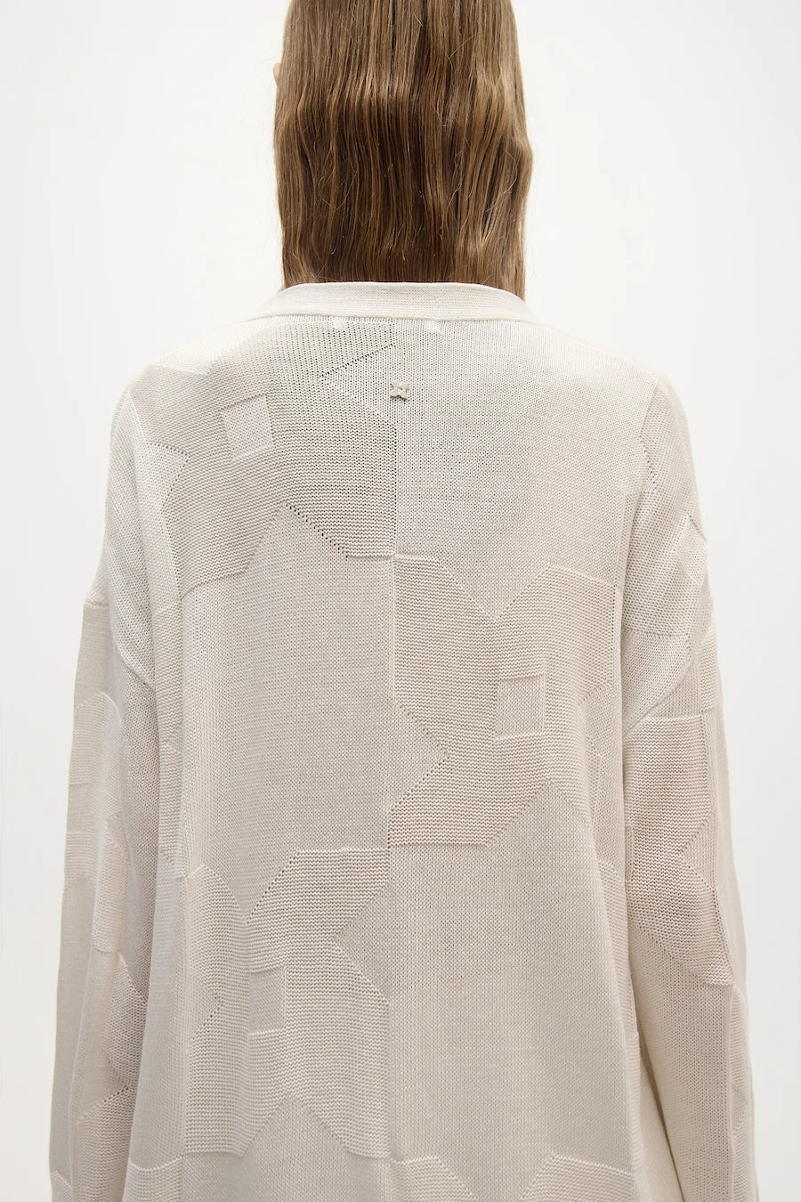 MONOGRAM CARDIGAN