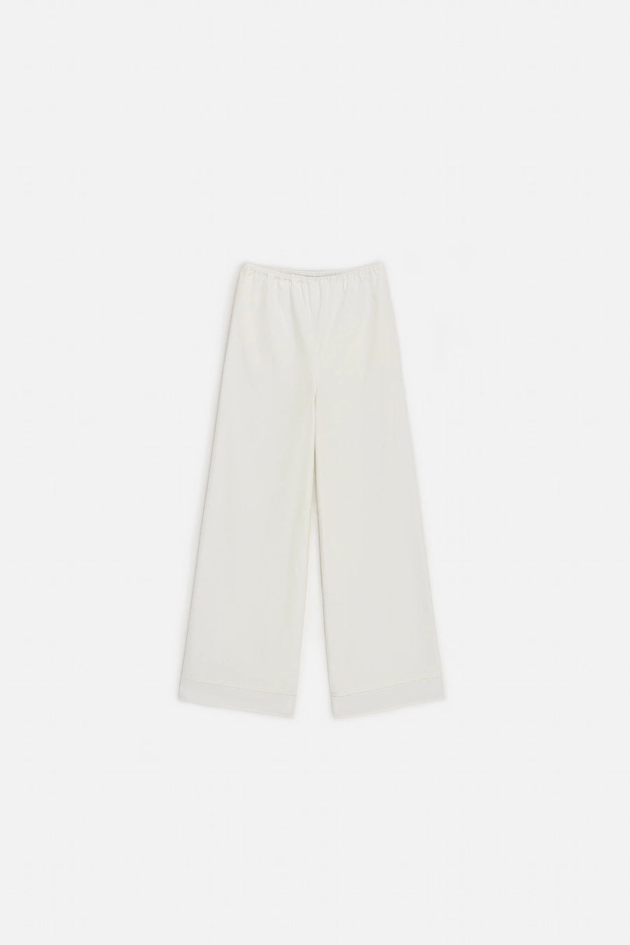 LACE TRIM TROUSERS