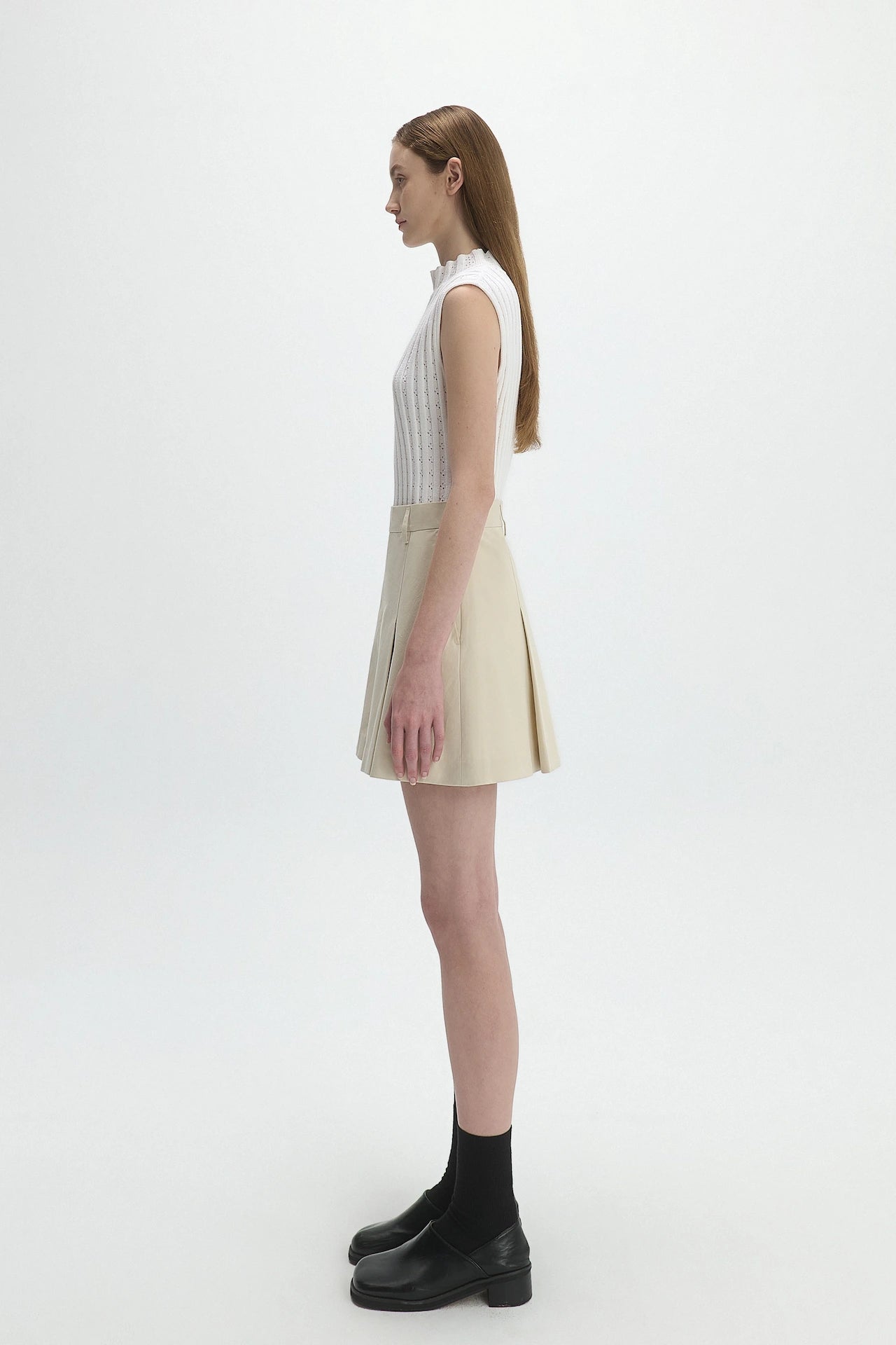 PLEATED SKIRT