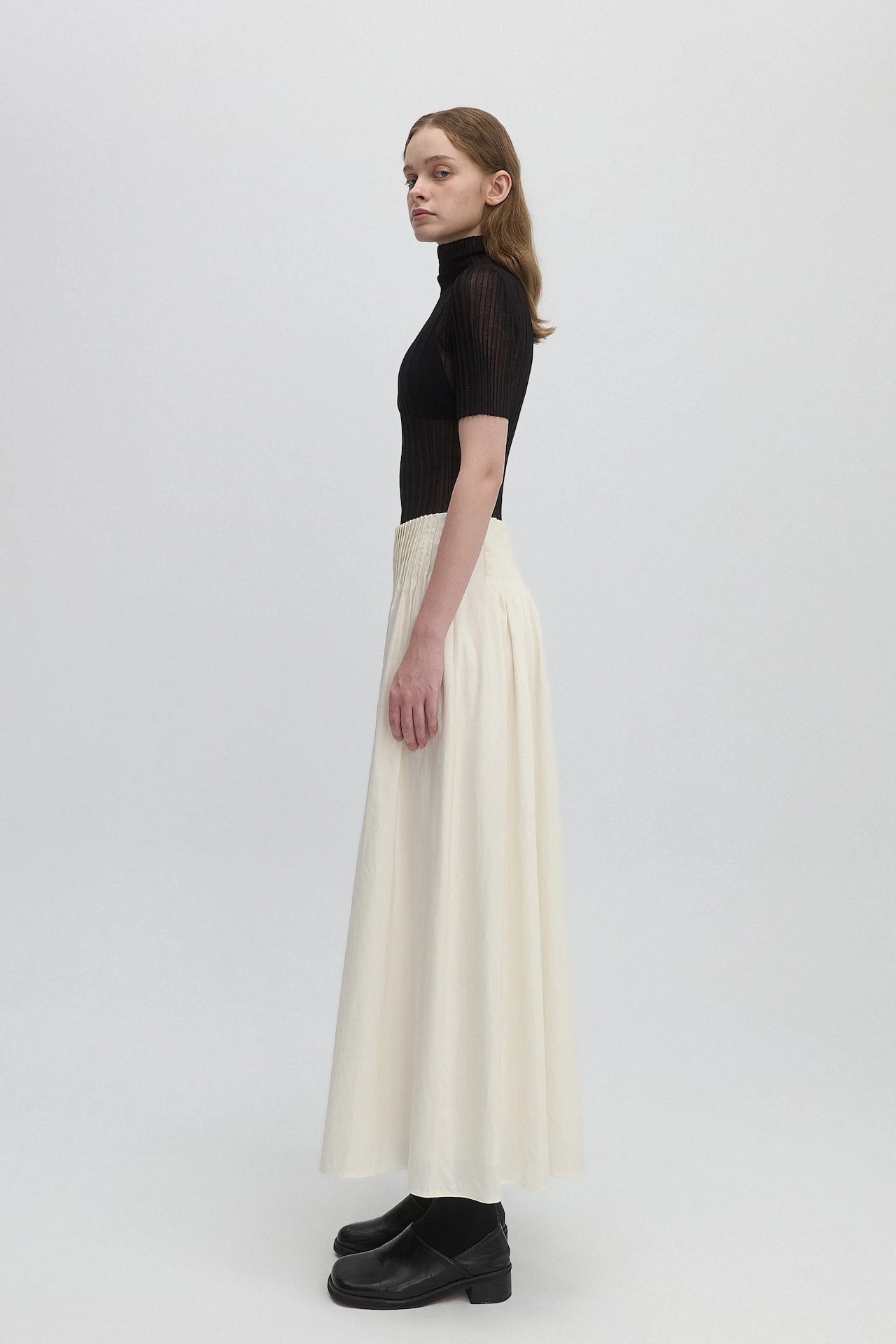 PLEATED SKIRT