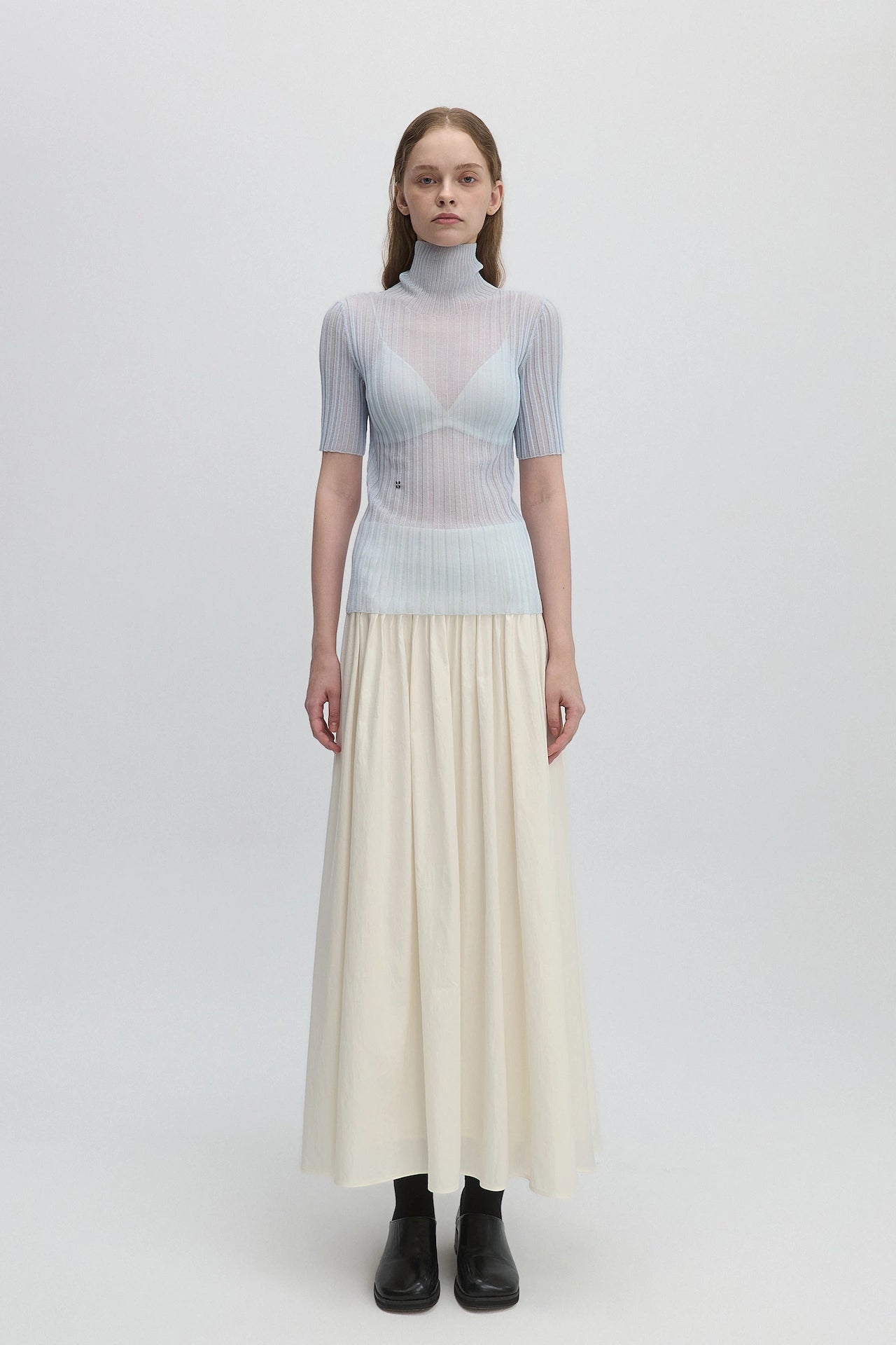 SHEER KNIT TOP
