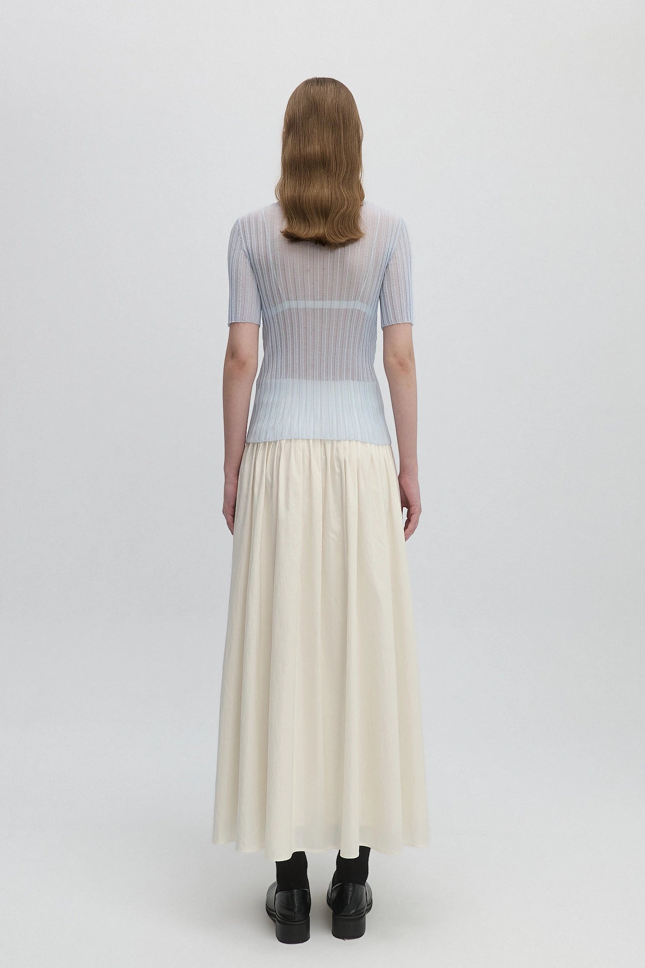 SHEER KNIT TOP