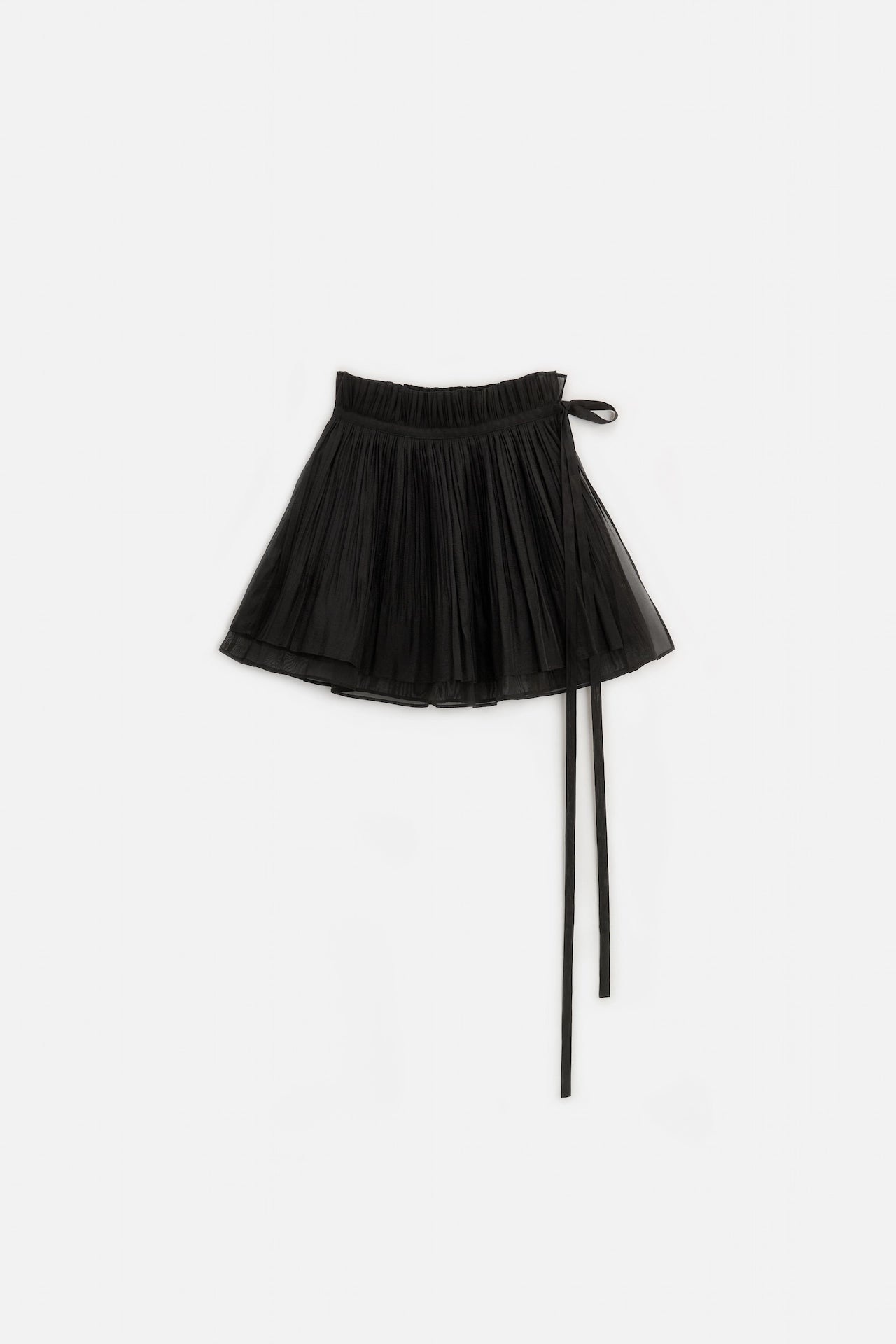 SHEER PLEATED SCARF