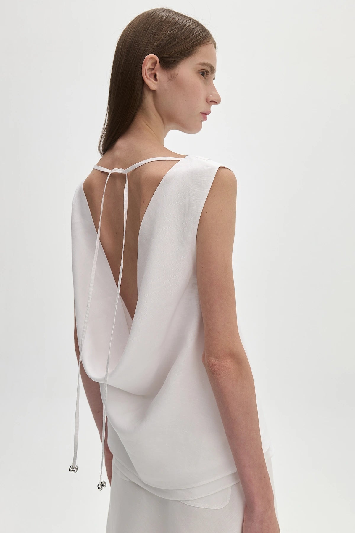 LINEN VEST