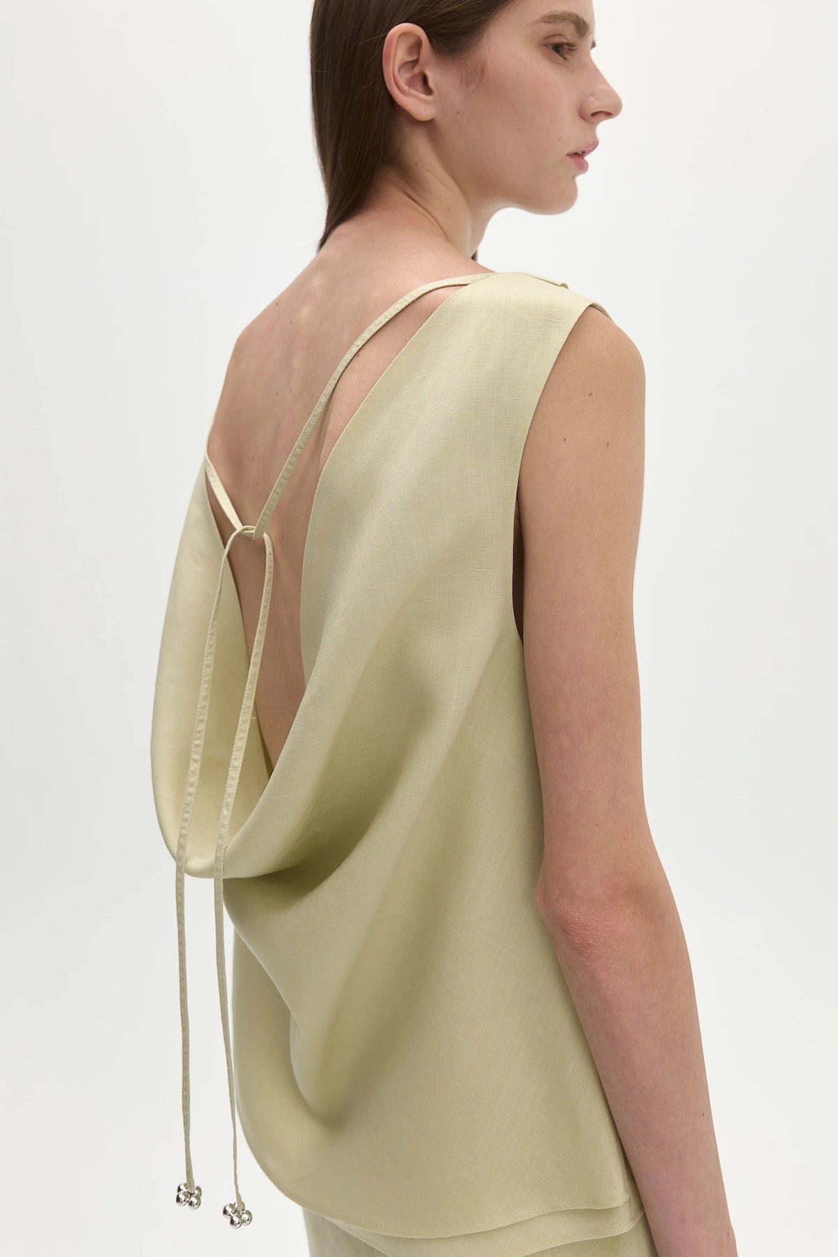 LINEN VEST