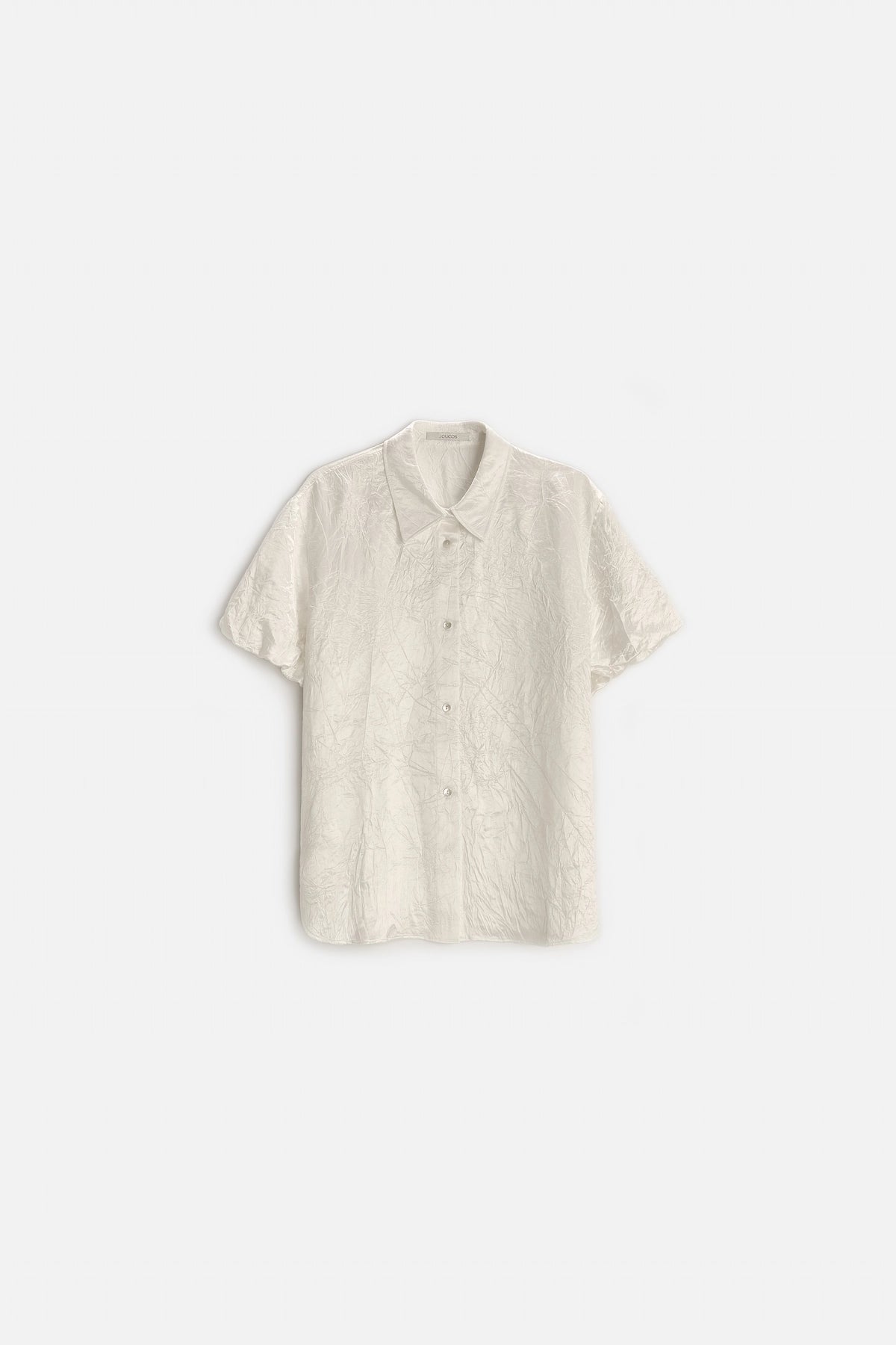ACETATE PLEATED SHIRT