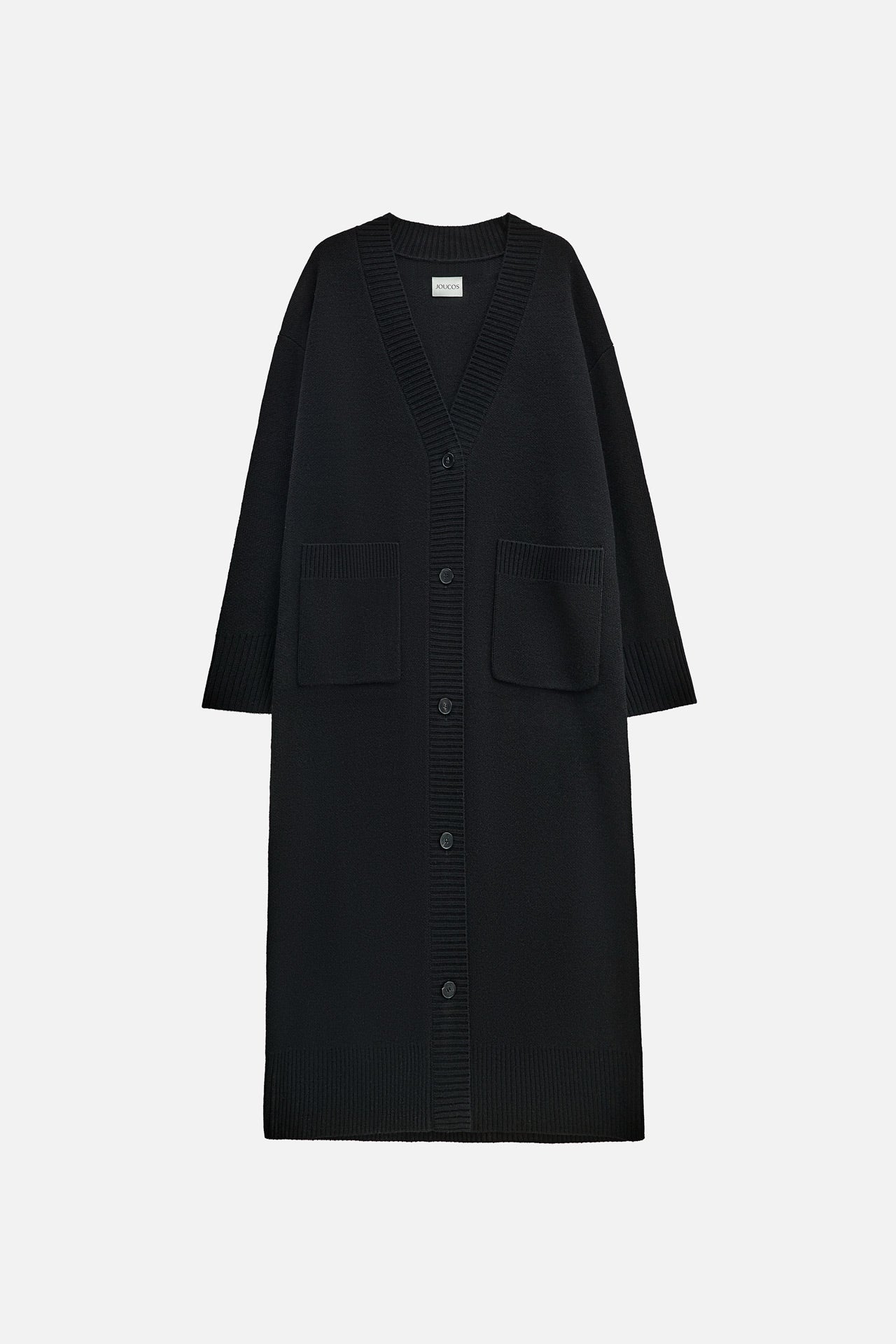 針織長外套