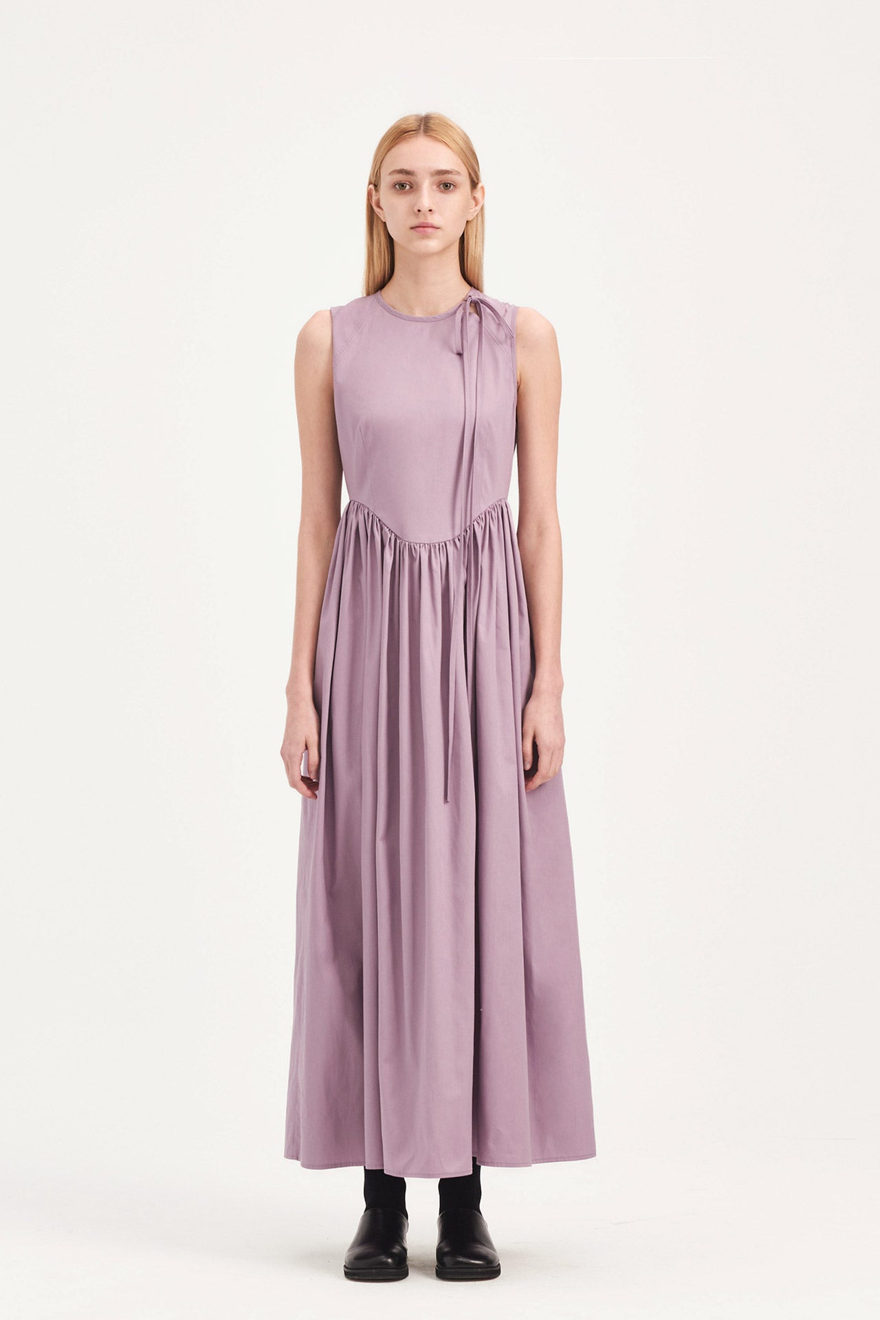 GATHERED DRESS