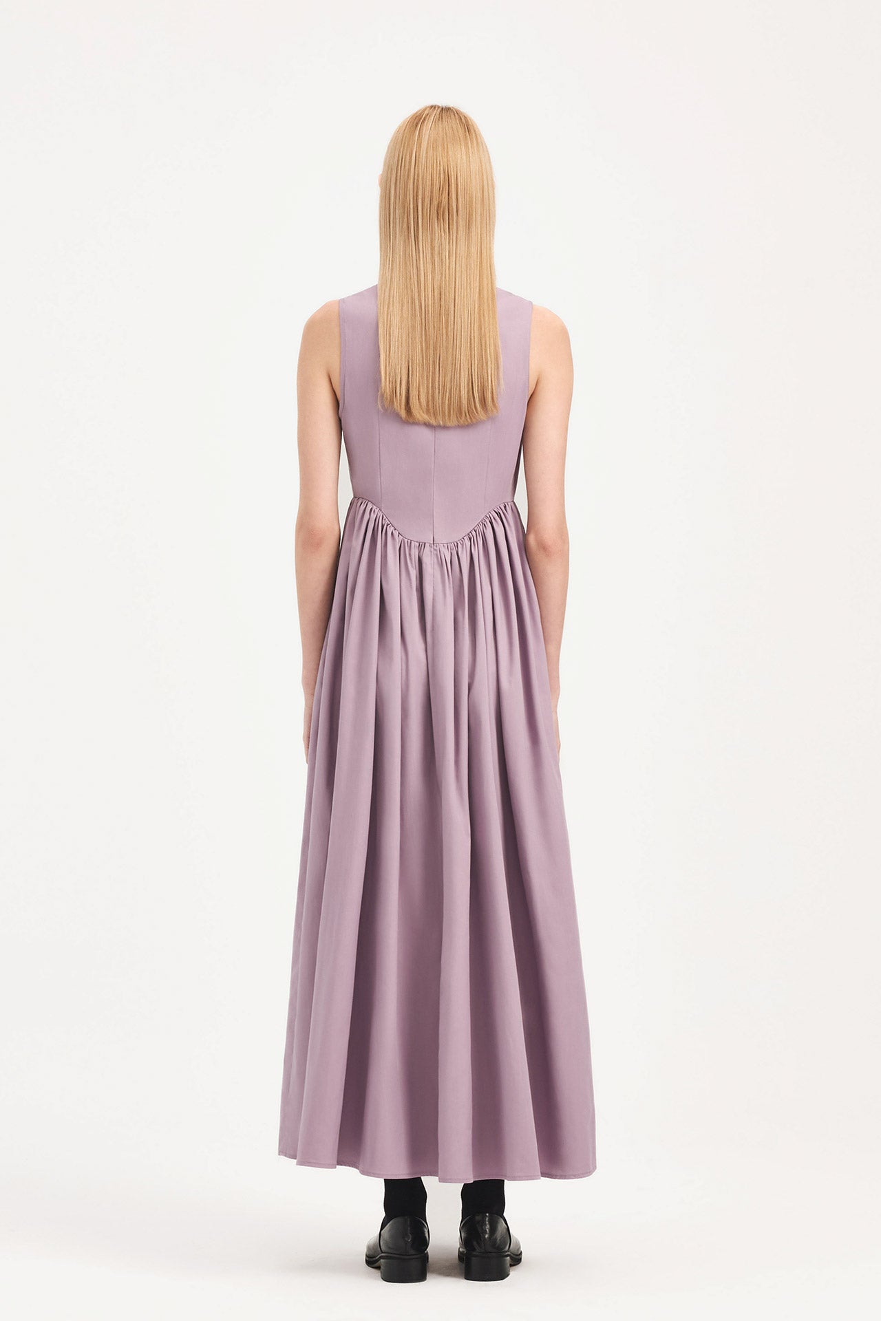 GATHERED DRESS