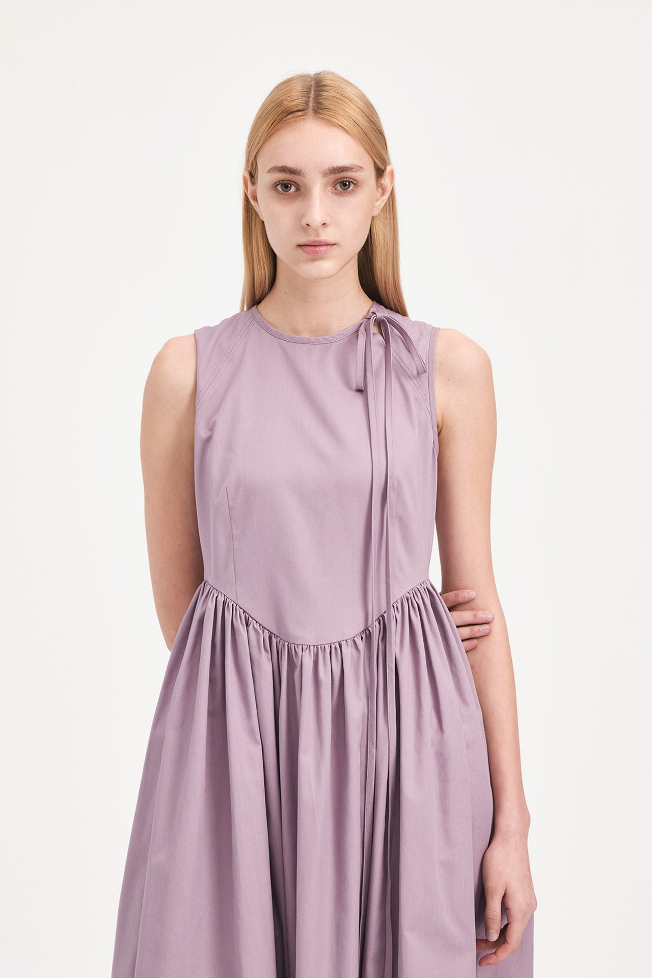 GATHERED DRESS