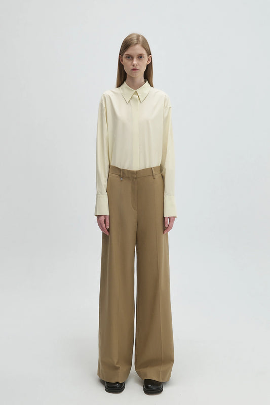 STRAIGHT-LEG TROUSERS